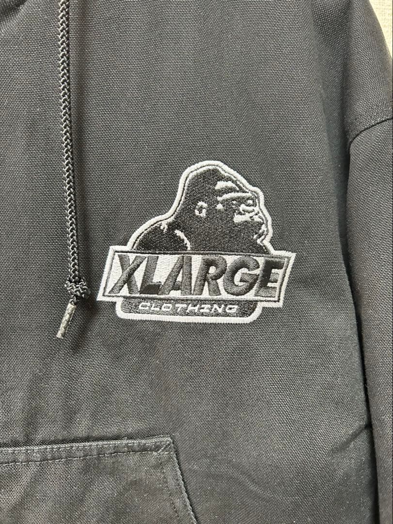 XLARGE　アクティブジャケット　アウター　刺繍ロゴ入　S