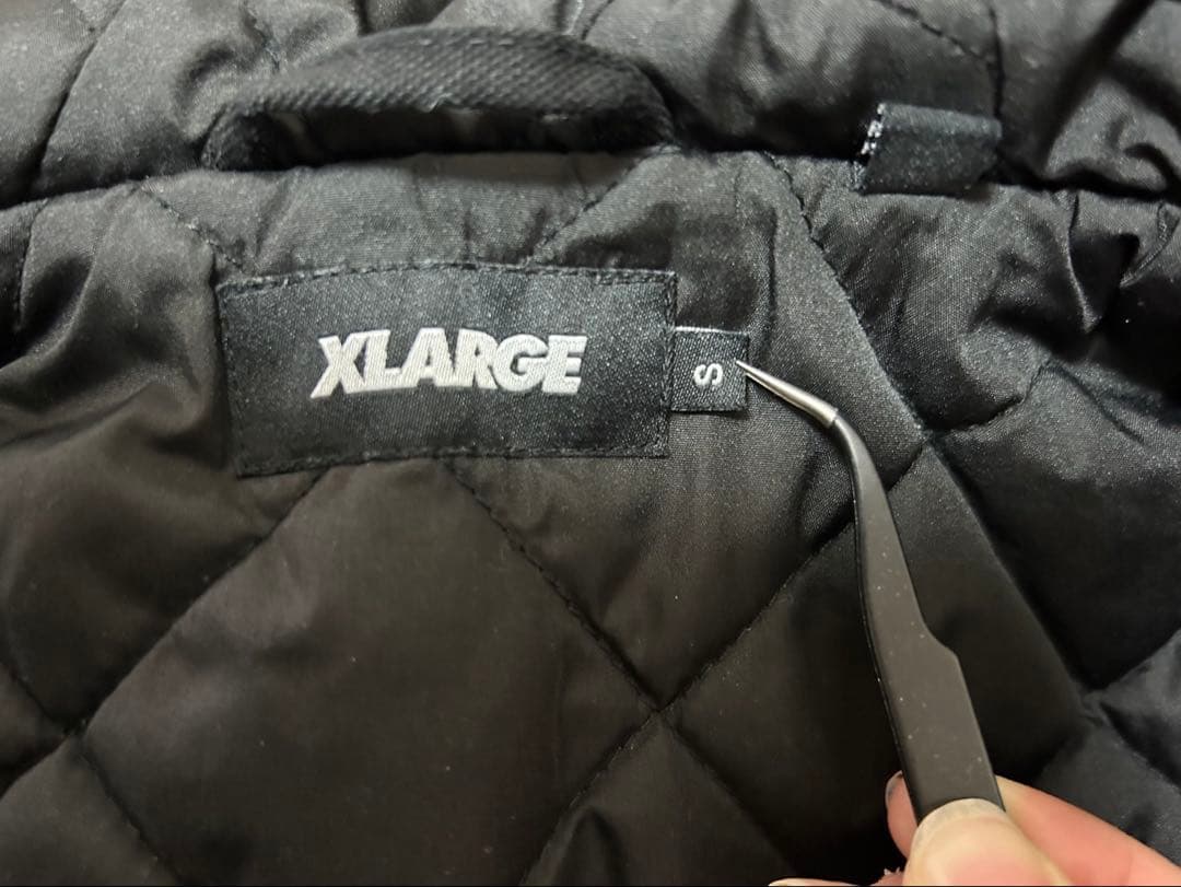 XLARGE　アクティブジャケット　アウター　刺繍ロゴ入　S