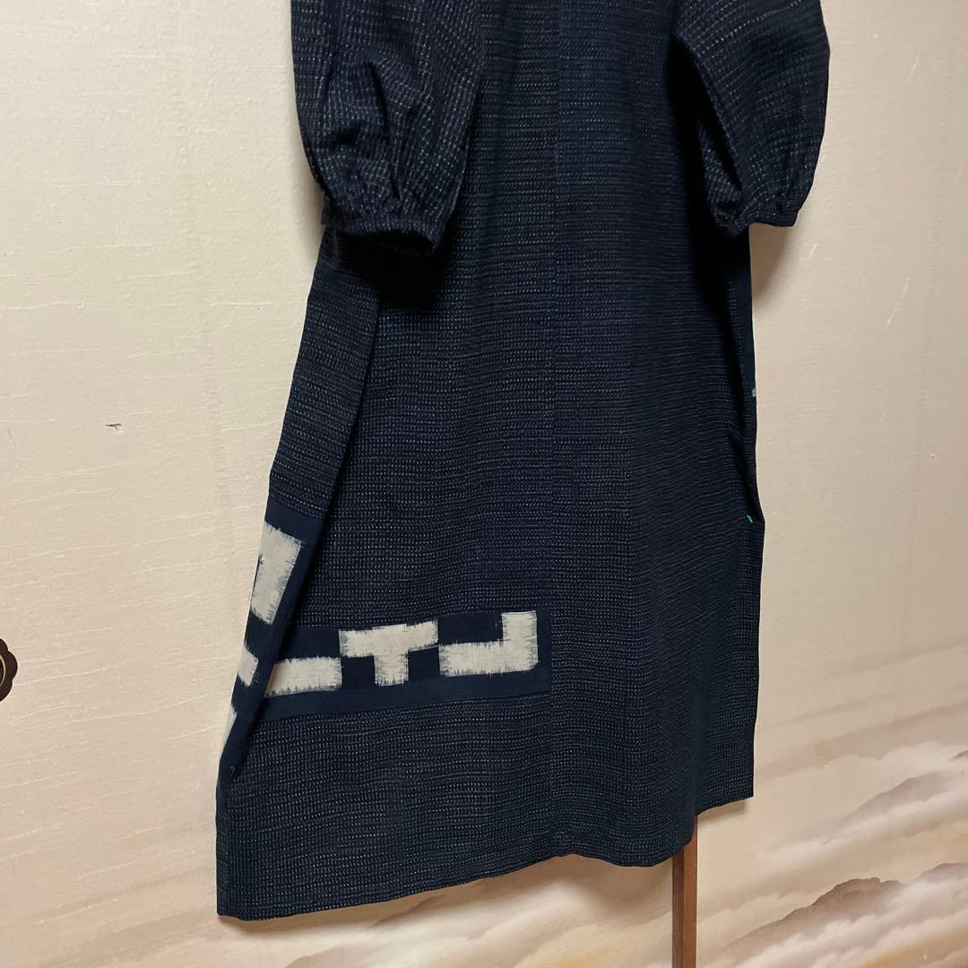 新春　お値下げ　本場久留米絣と型染め絣のコラボ