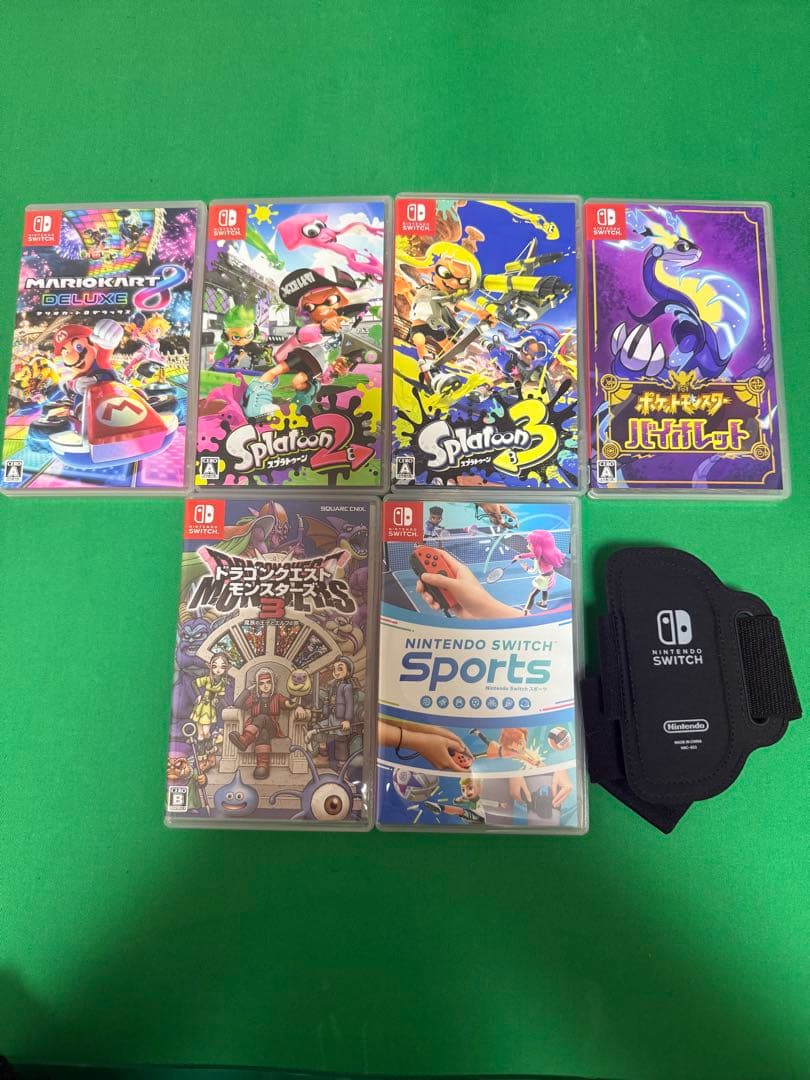 ア*も様 Nintendo Switch ゲームカセット 6本　まとめ売り