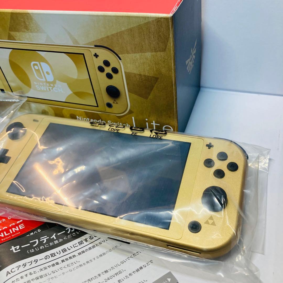【極美品】ほぼ新品 Nintendo Switch Lite ゴールド ゼルダ