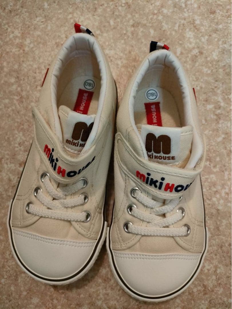 mikihouse ミキハウス キッズスニーカー 18.0cm 日本製　未使用