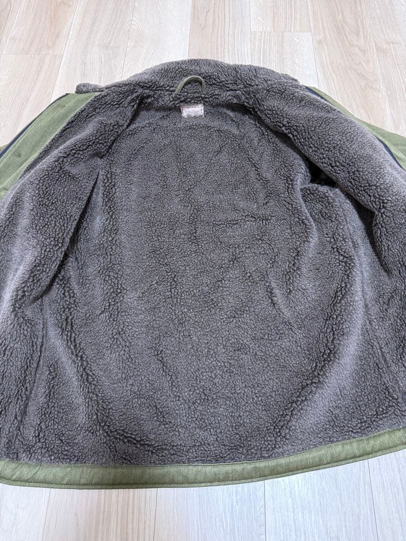 BONCOURA デッキジャケット　ミリタリーオリーブ　ボンクラ ボアアウター