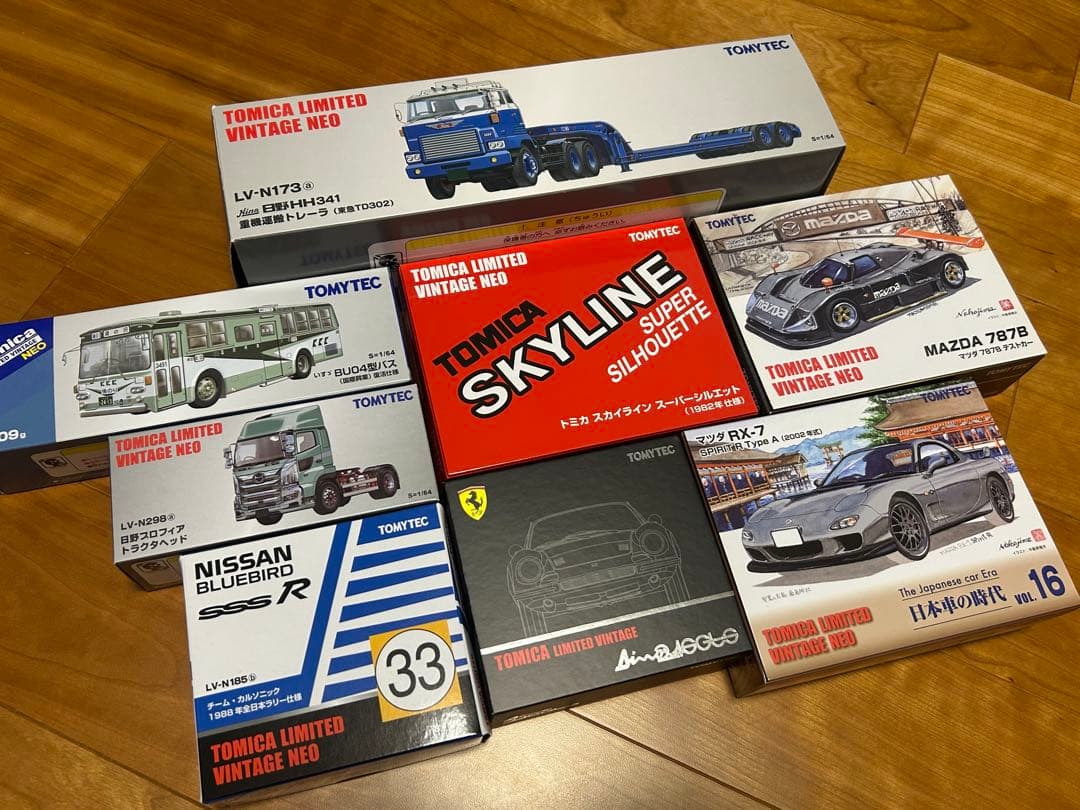 【8台セット】トミカリミテッドヴィンテージネオ