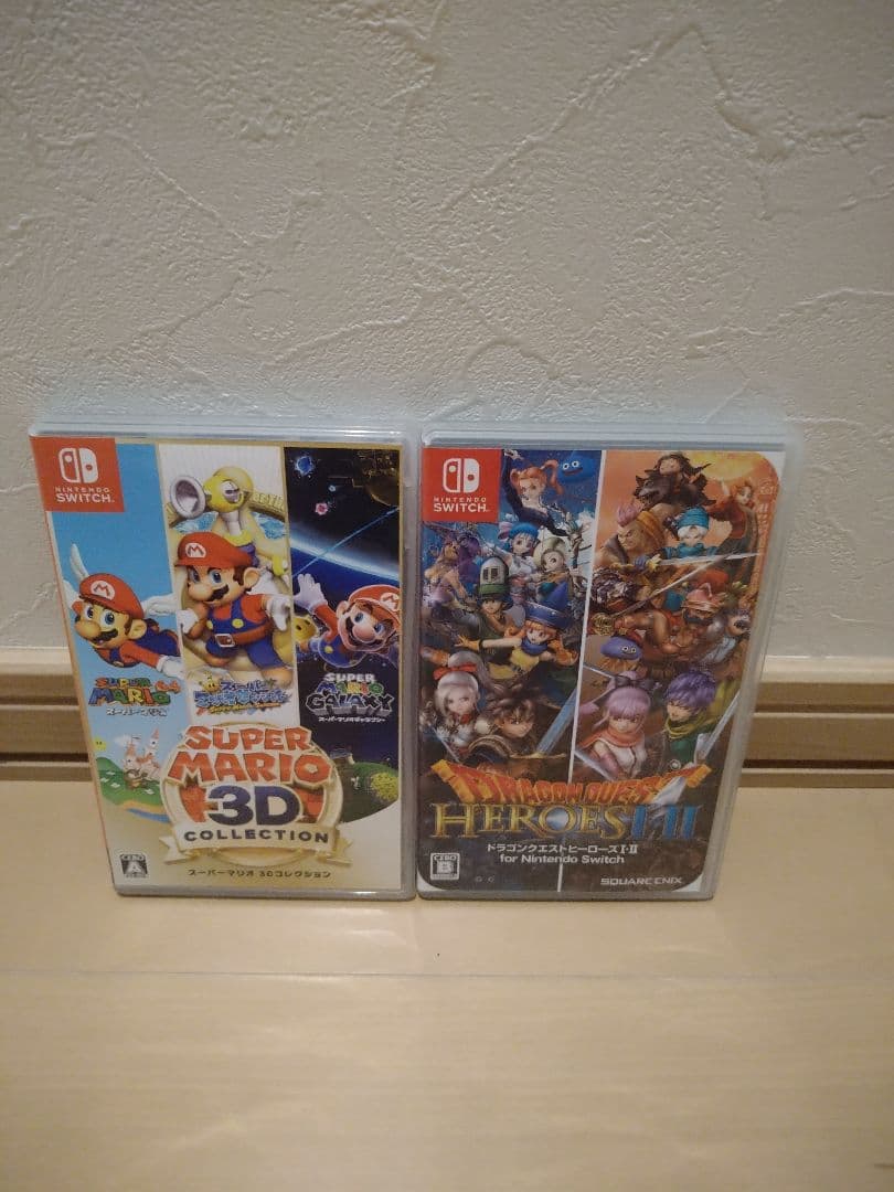 【希少】スーパーマリオ 3Dコレクション & ドラゴンクエストヒーローズⅠ・Ⅱ