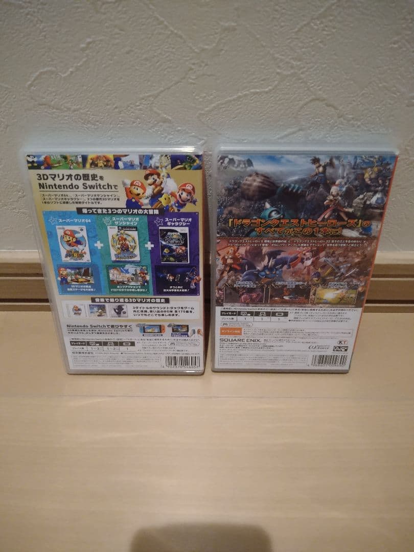 【希少】スーパーマリオ 3Dコレクション & ドラゴンクエストヒーローズⅠ・Ⅱ