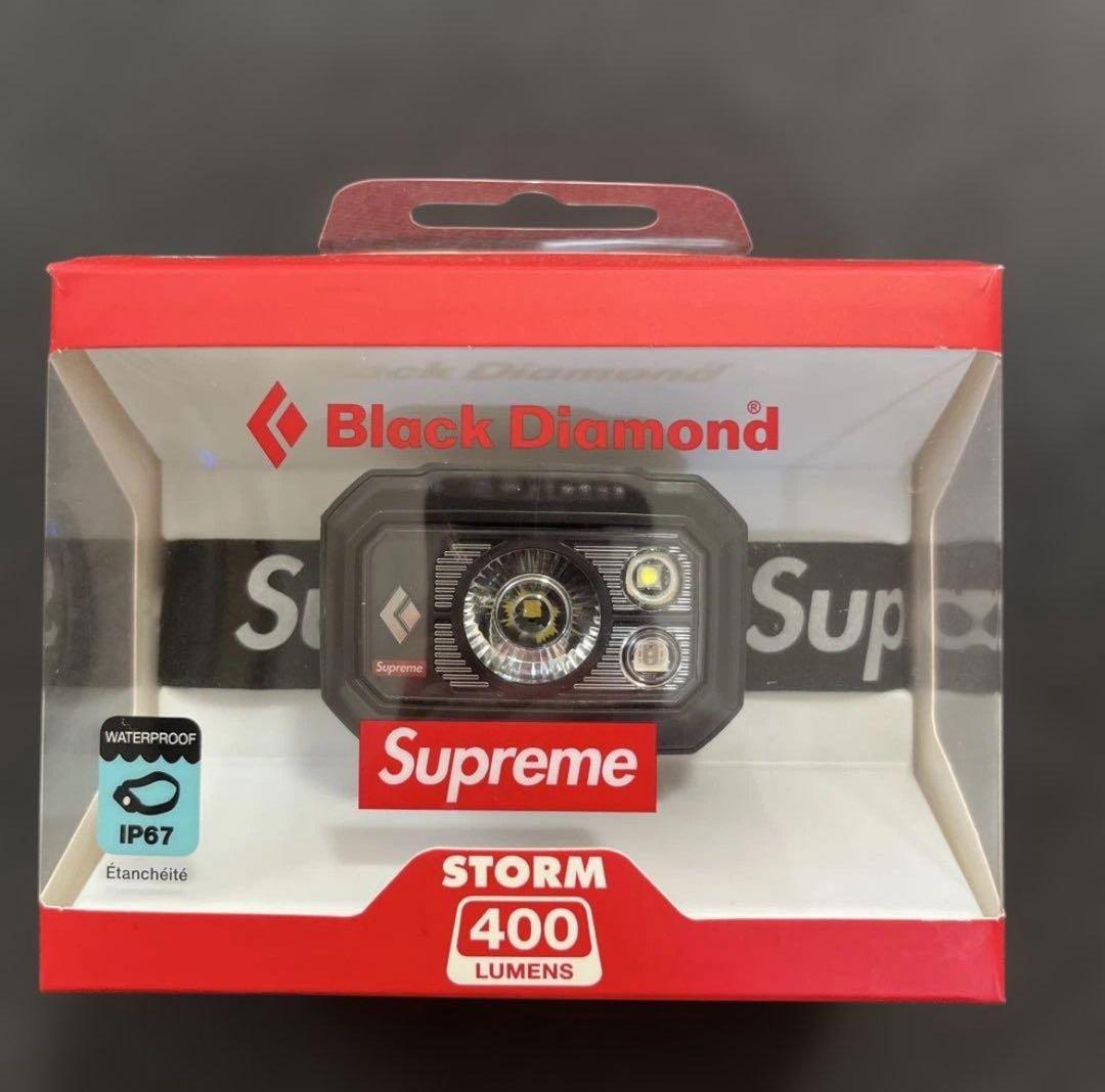 ブラックダイヤモンド　supreme ヘッドランプ