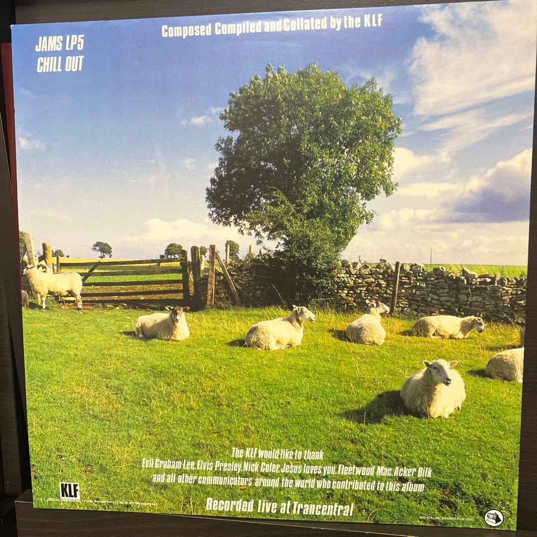 名盤KLF CHILL OUT 2017 CLEAR VINYLレコード