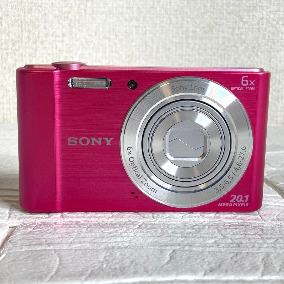 SONY デジカメ Cyber-shot DSC-W810 ピンク 動作品