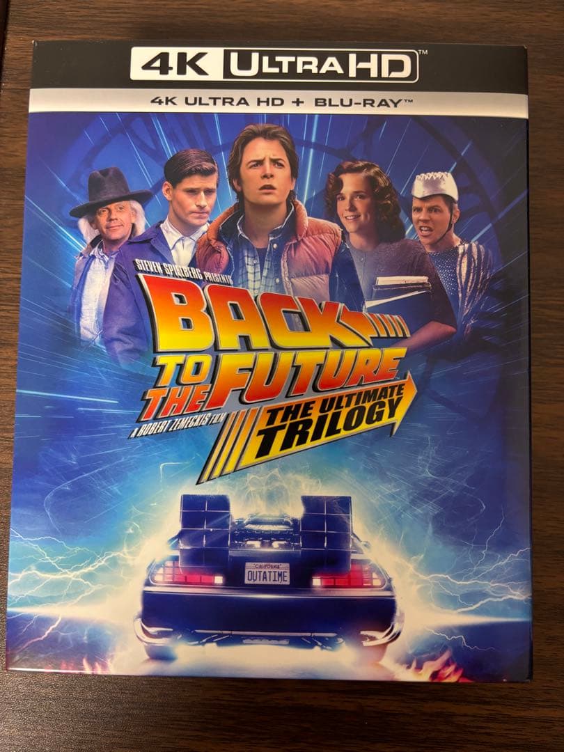 4k uhd Blu-rayバックトゥザフューチャー トリロジー 35th