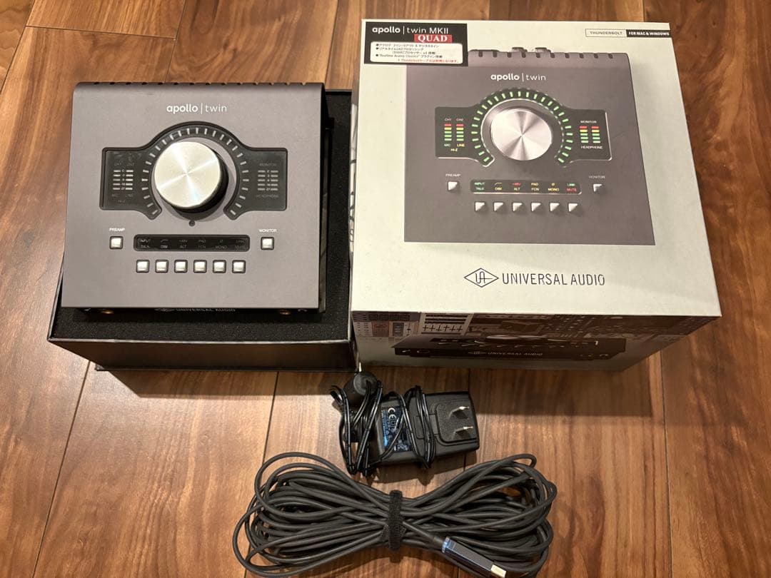 Apollo Twin MKII QUAD オーディオインターフェイス