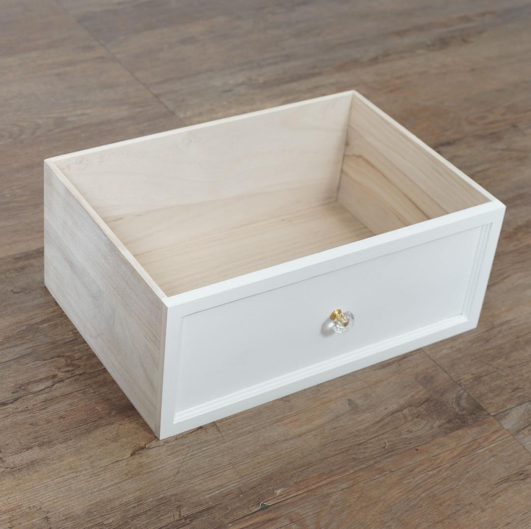 フォロー割【新品】フレンチカントリー風　チェスト クリスタル調取っ手　4段