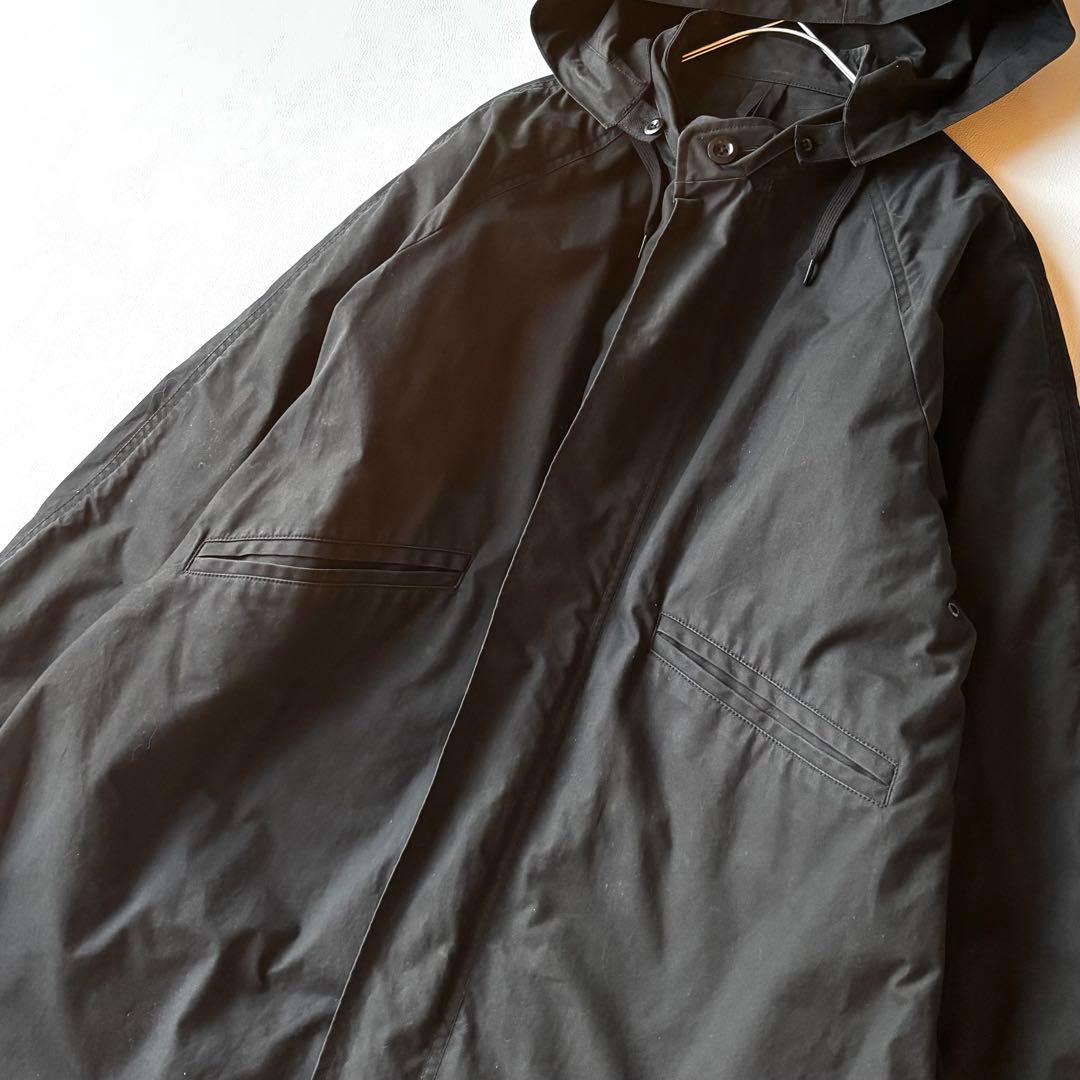 MHL. モッズコート フーディ　ダウンライナー付き　3way ブラック