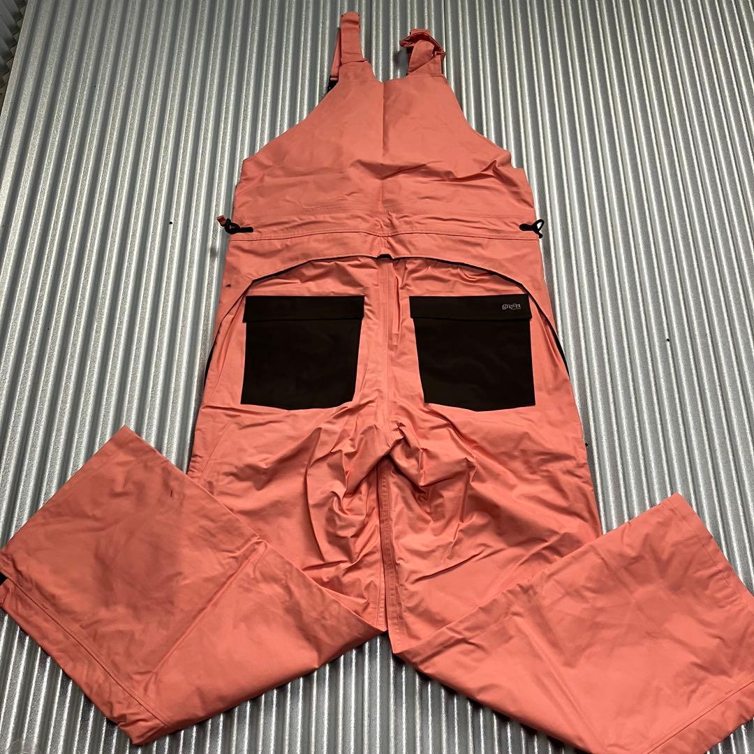 未使用　グリーンクロージング　オガジャケット　ビブパンツ　スノボウェア　上下　L