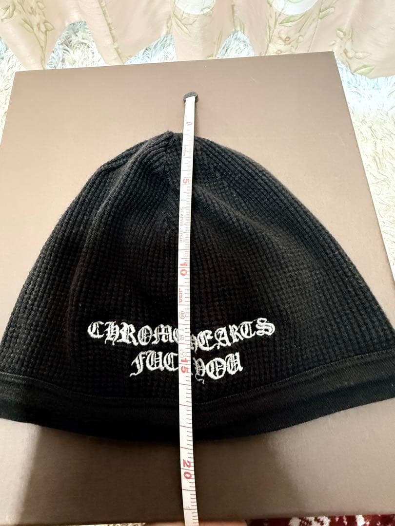 CHROME HEARTS ブラックニット帽