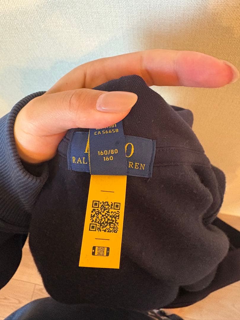 激レア　日本未販売　ポロラルフローレン　ポロベアファミリーパーカー160