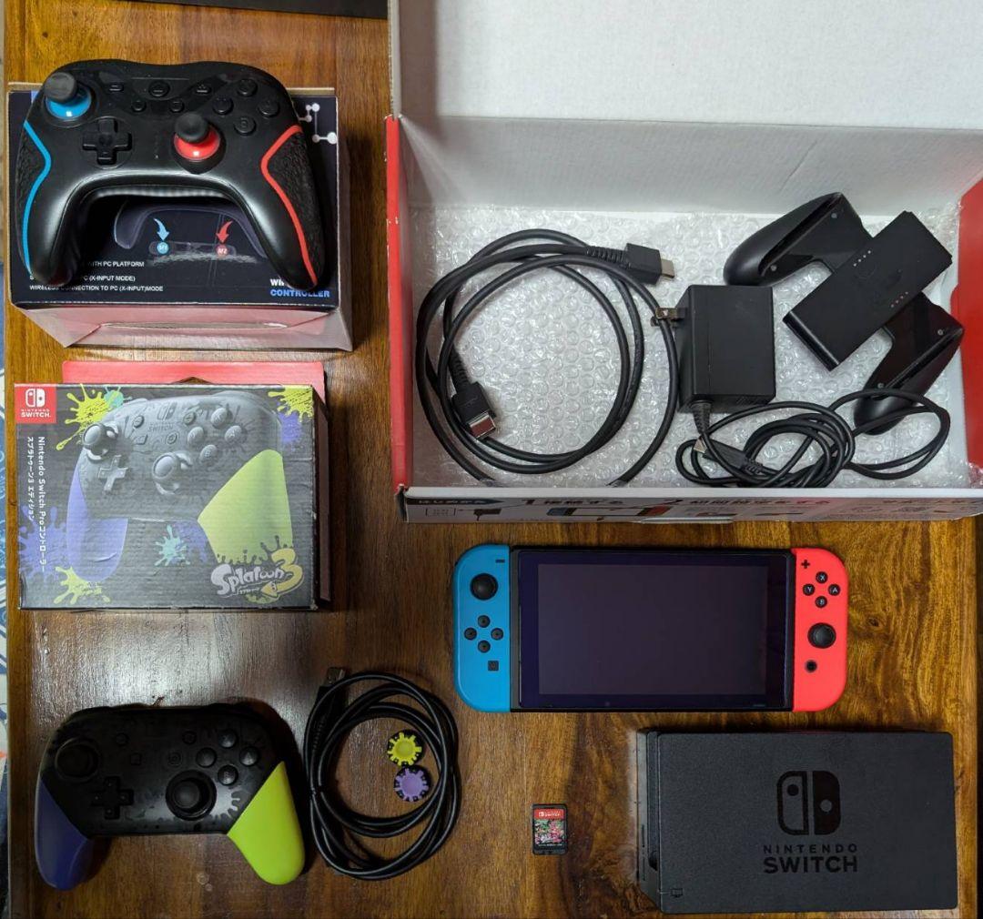 任天堂 Nintendo Switch 本体 スイッチ プロコン スプラトゥーン