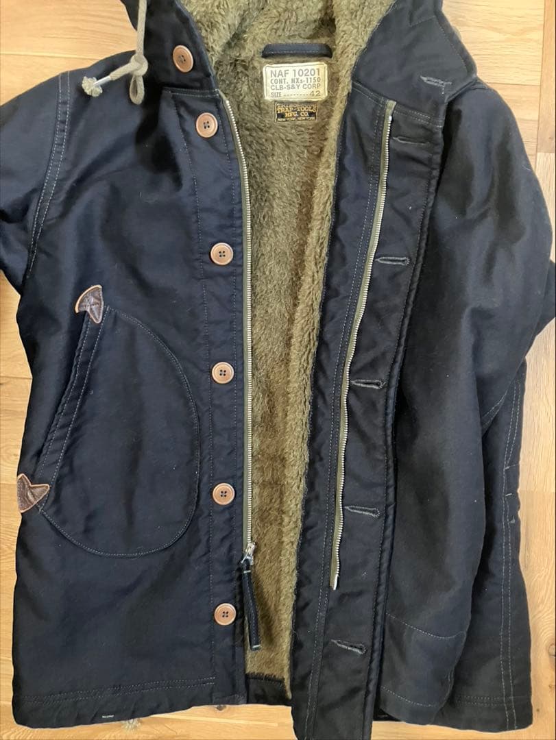 ジャケット・アウター COLIMBO OBSERVER PARKA PLANE DARK NAVY