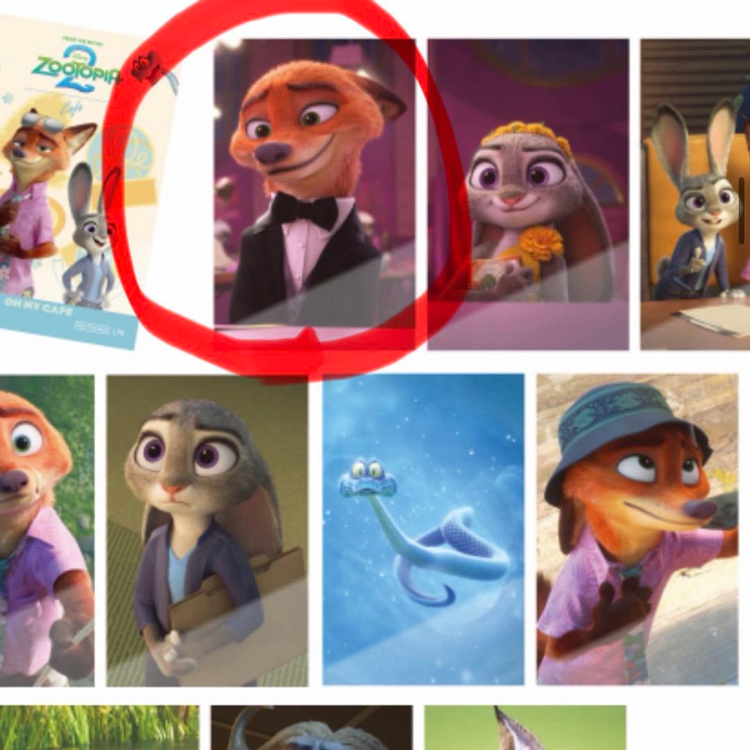 ズートピア2 オーマイカフェ 予約 特典 コレクションカード ニック