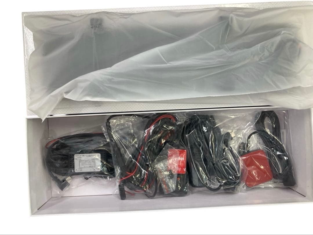 【開封・未使用】ドライブレコーダー ミラー型 前後録画 暗視 IMX589 ４K