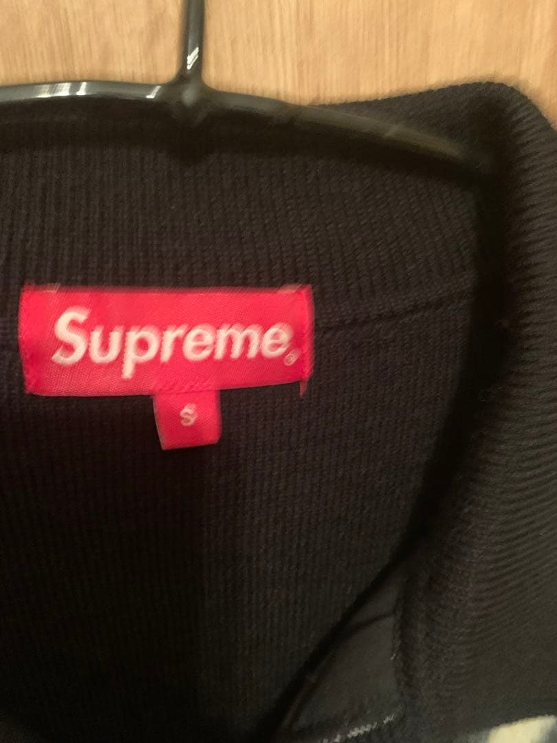 Supreme カウ柄 セーター S black 0時まで価格