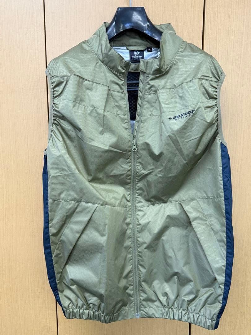 ダンロップ　ファン付きウェア　ユニセックス　LLサイズ　カーキ