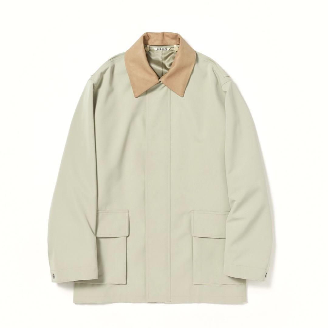 AURALEE WOOL MAX CANVAS BLOUSON オーラリー