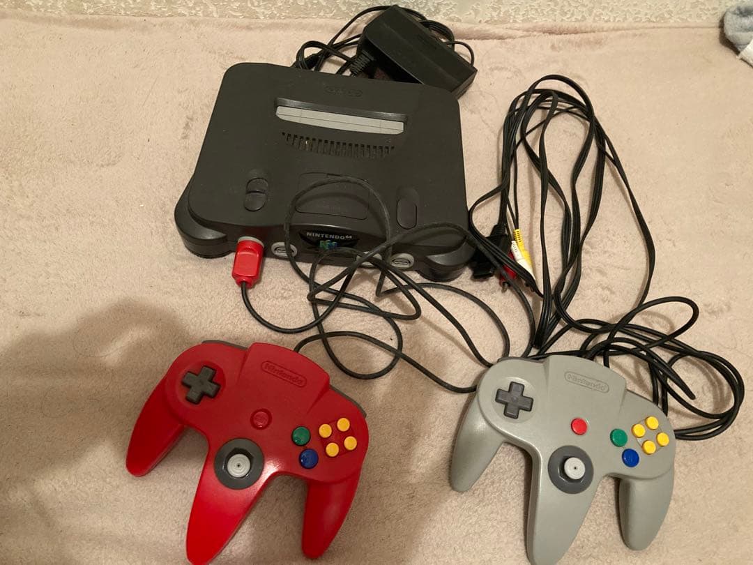 NINTENDO 64 本体とソフト7本　動作確認済み