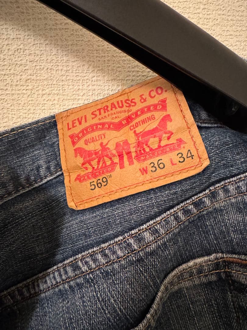Levi Strauss & Co. 569 W36 L34 ストレートデニム