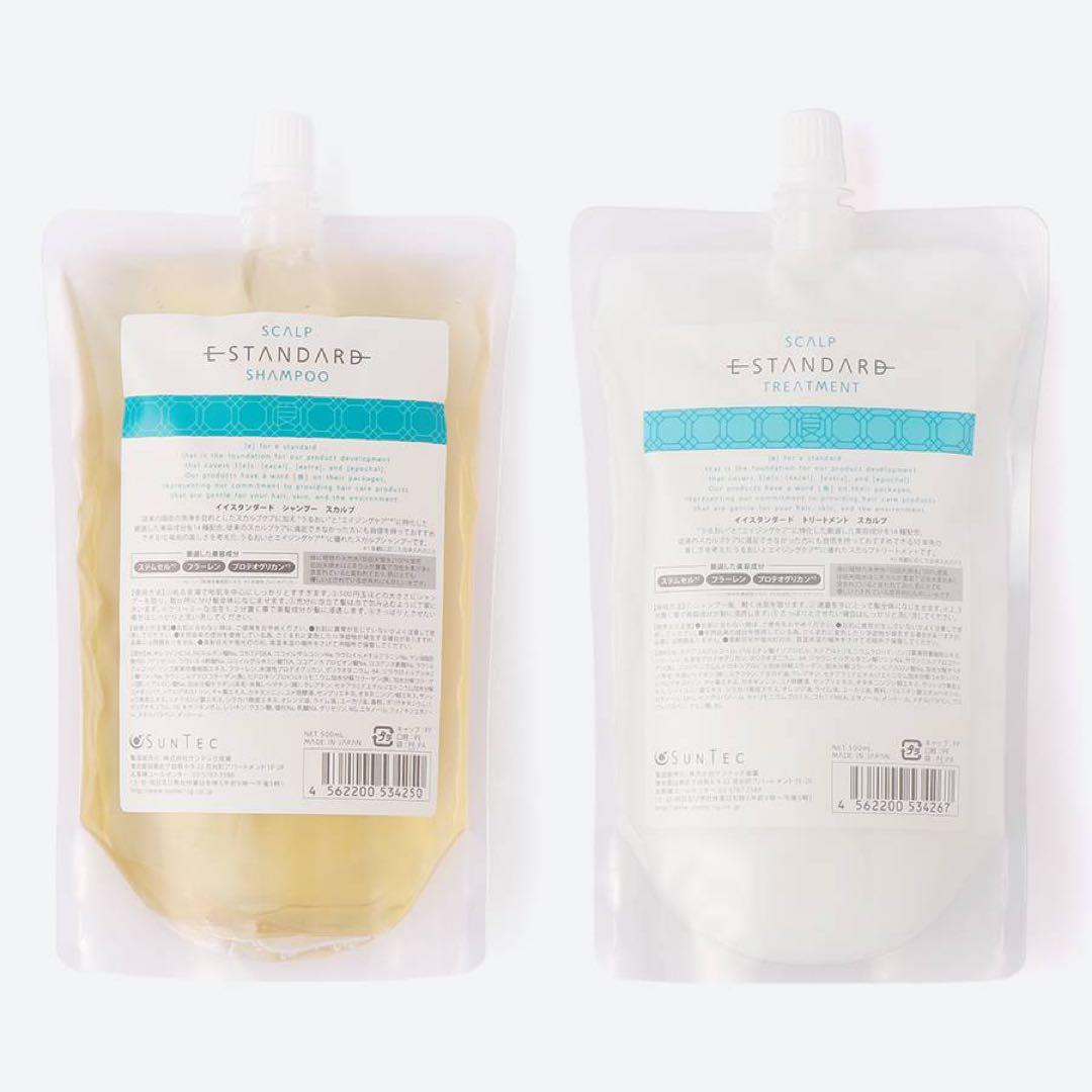 イイスタンダード　スカルプ　シャンプー+トリートメント500ml