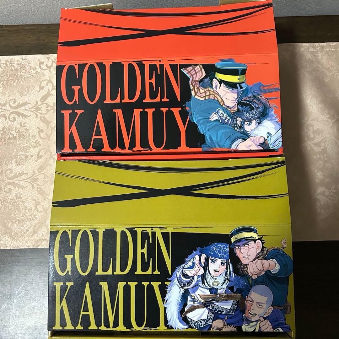 ゴールデンカムイ全巻ピンズセット 本編全巻 全巻収納ボックス