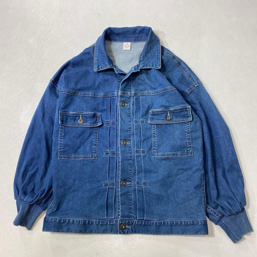 BEARDSLEY ビアズリー 《FRIPIER》袖パフGジャン ゆったり