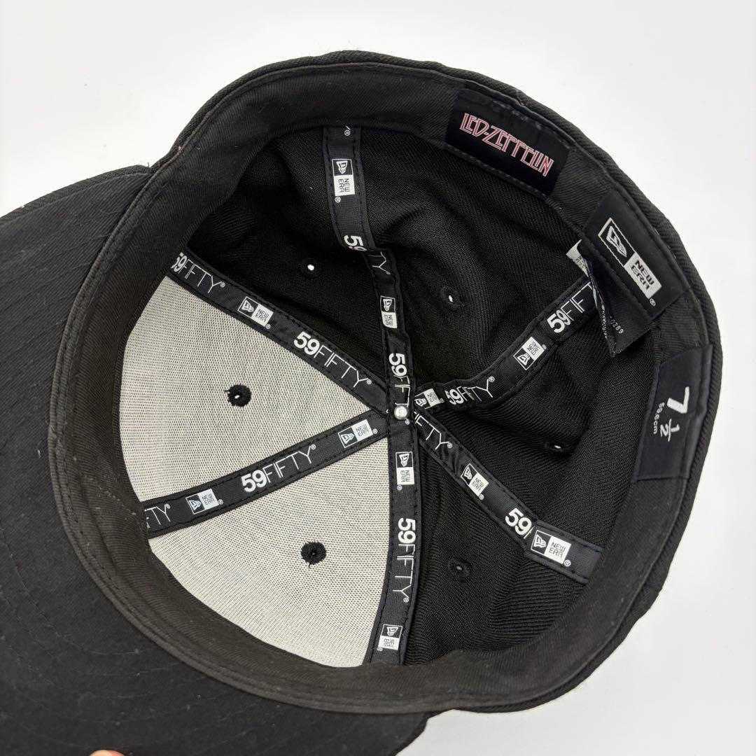【NEW ERA】ニューエラ キャップ 希少 レッド・ツェッペリン 刺繍ロゴ
