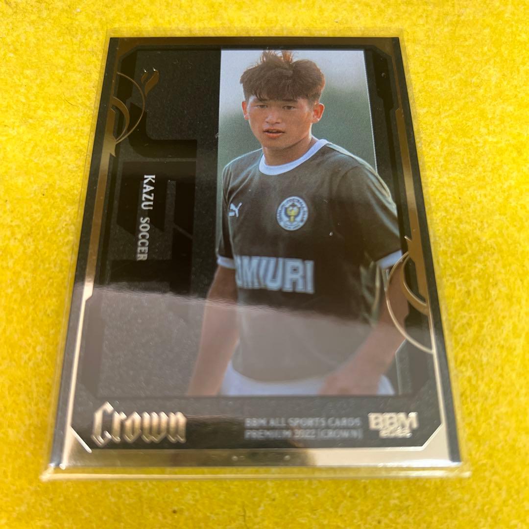 三浦知良 2022 BBM サッカー 超SP JET トレカ CR カズ 背番号