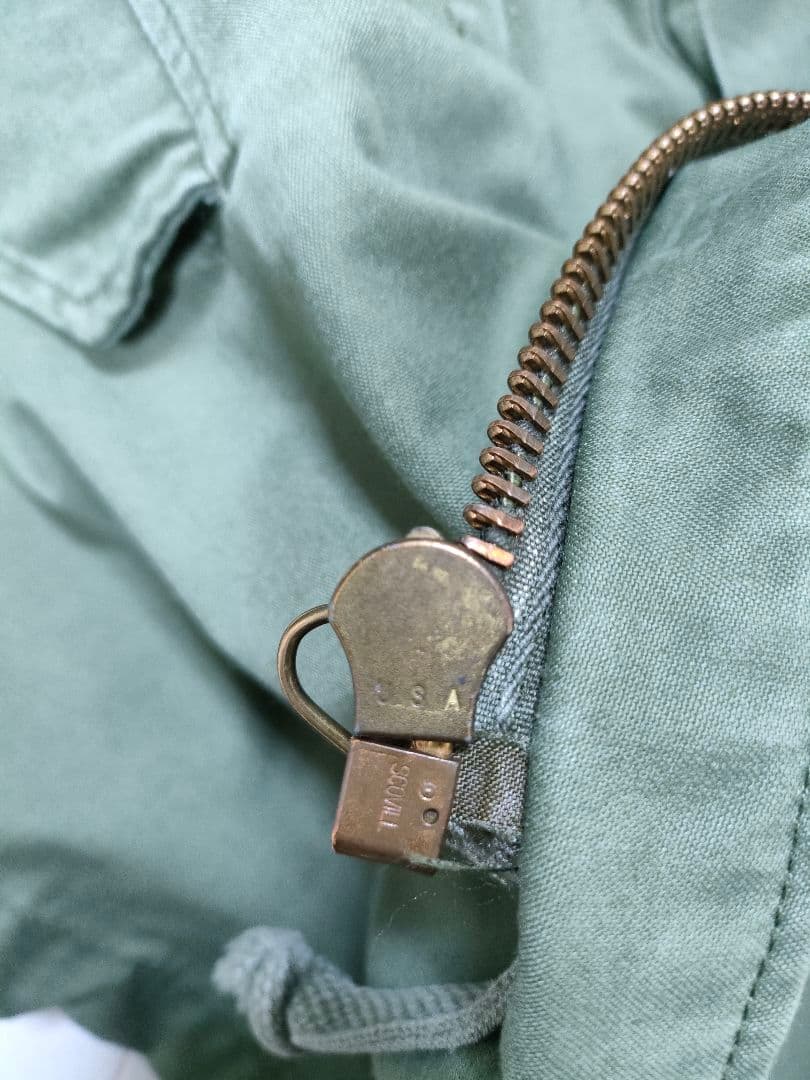 M-65 80〜90s ALPHA社製 USA製 S/R 実物同規格 極美品