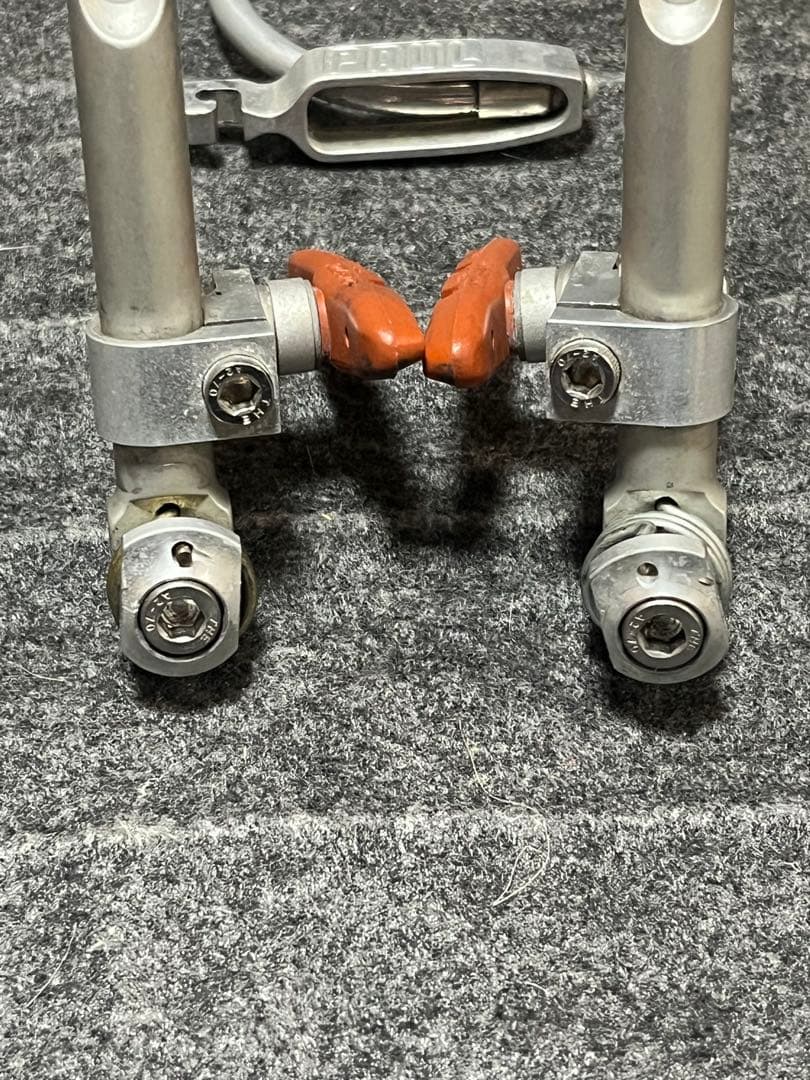 PAUL motolite V-brake シルバー前後セットbluelug