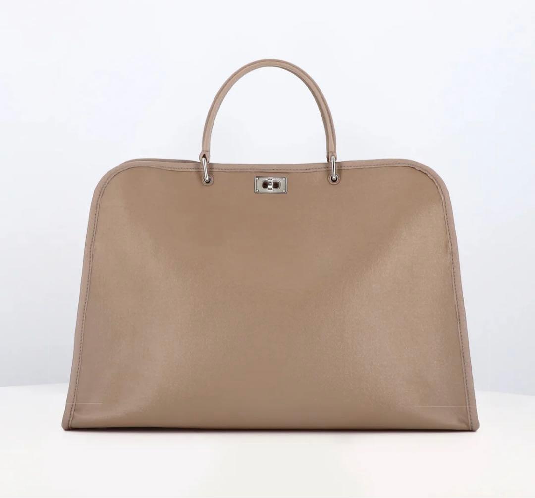 【しゅうページ】michino paris サンジェルマンバッグ　ベージュ