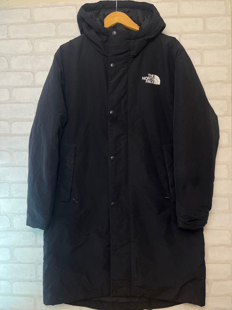 THE NORTH FACE ノースフェイス　韓国　ベンチコート　ロング　黒