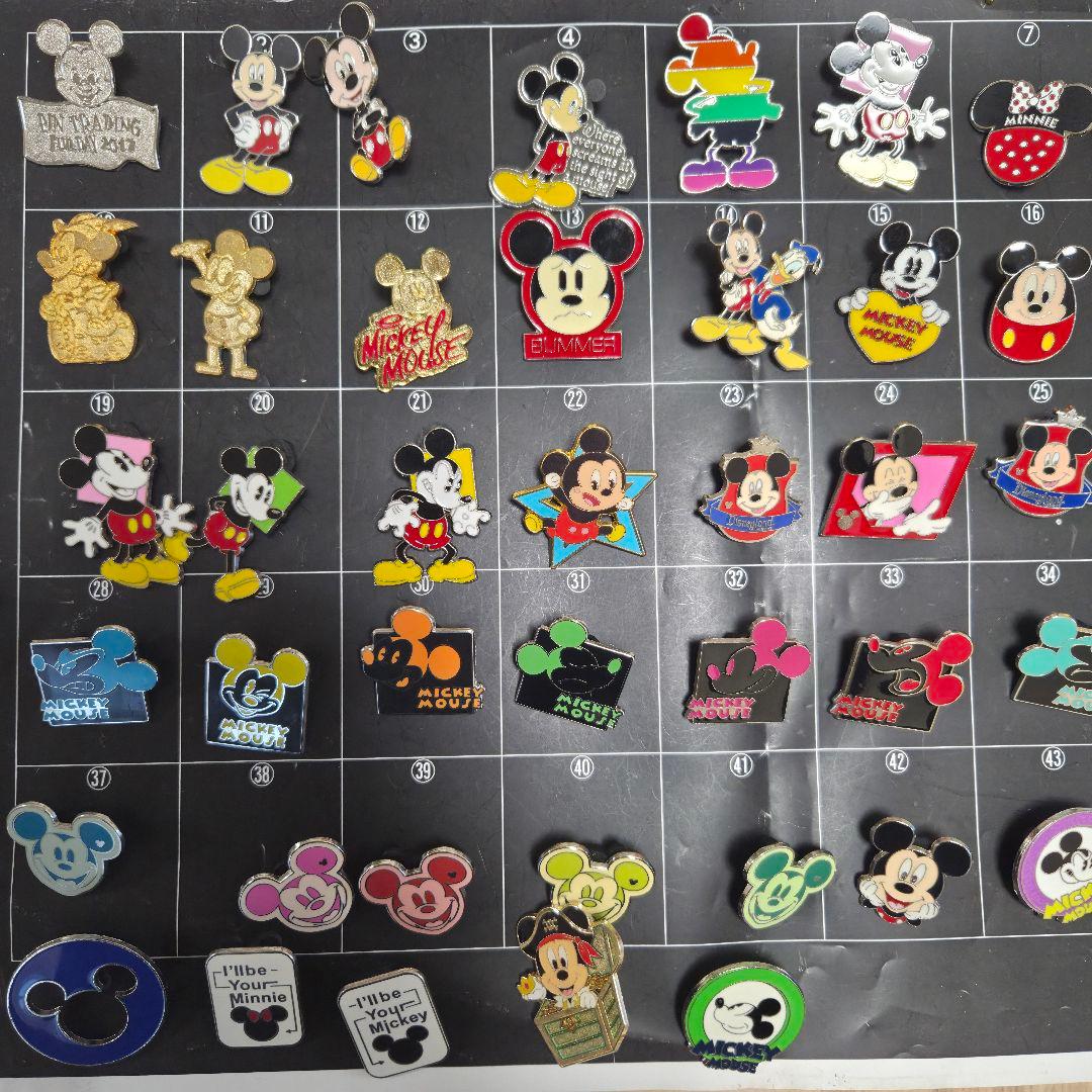 ディズニーピン　ミッキー　海外　ピントレ