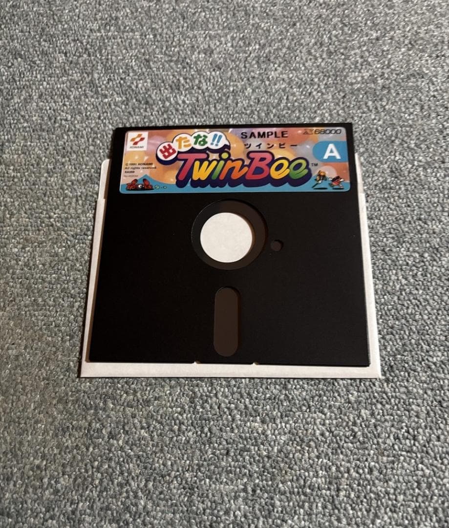 X68000用ソフト 出たな!!ツインビー+入手困難スペシャルディスク4枚