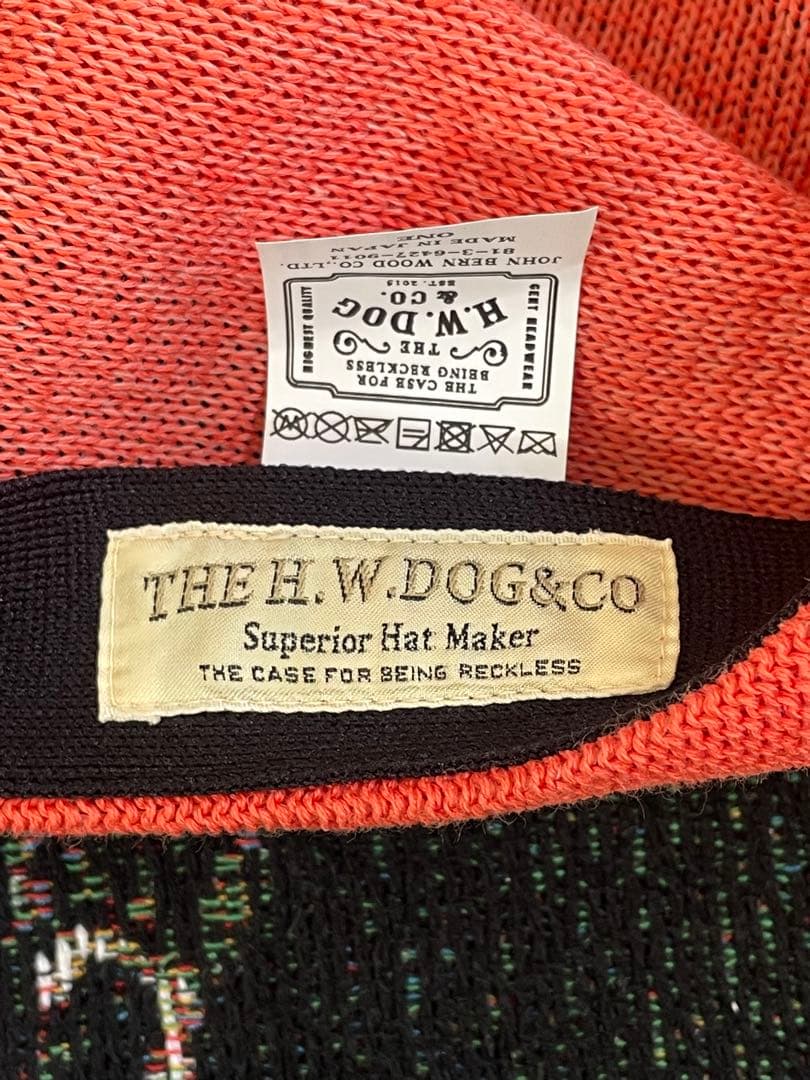 L*y様 [完売品] THE H.W.DOG & CO ベレー帽Orange