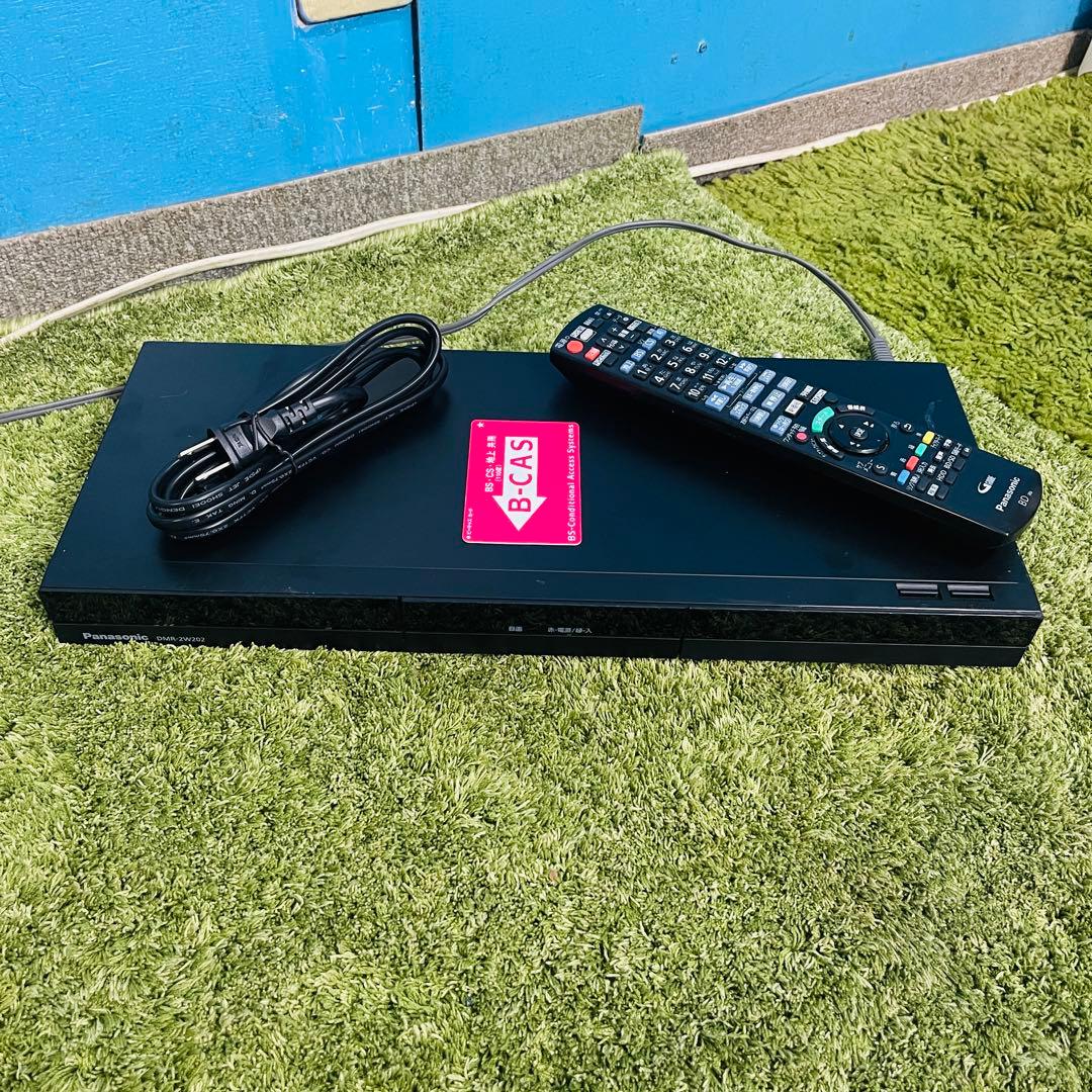 Panasonic ブルーレイレコーダーDMR-2W202動作確認済み2024年
