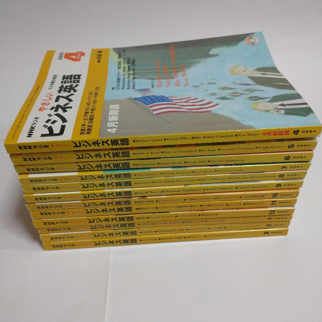 アニメの部屋やさしいビジネス英語 2001年4月から02年3月 12冊