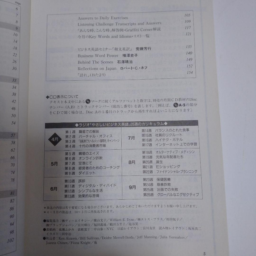 アニメの部屋やさしいビジネス英語 2001年4月から02年3月 12冊