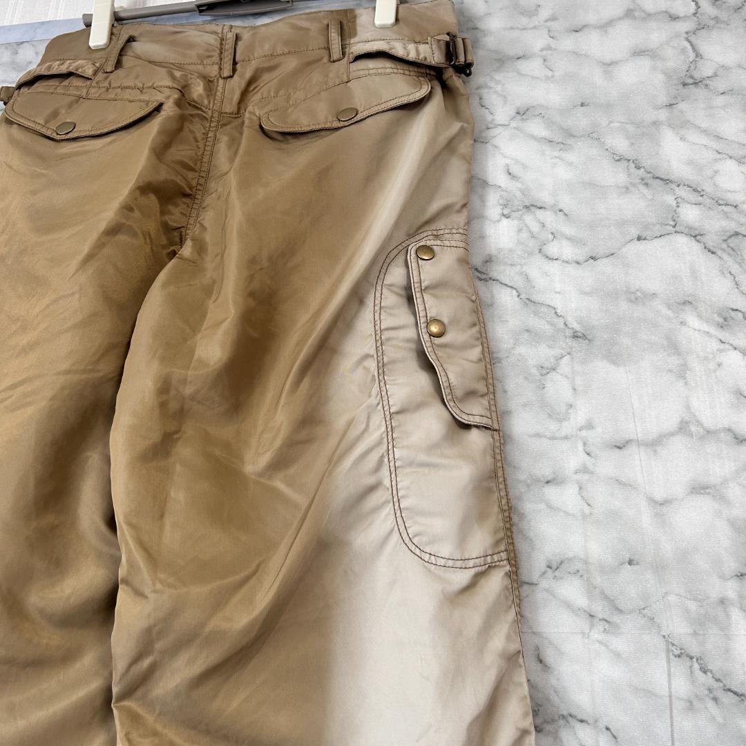 ISSEY MIYAKE ナイロン パラシュート フライト カーゴパンツ