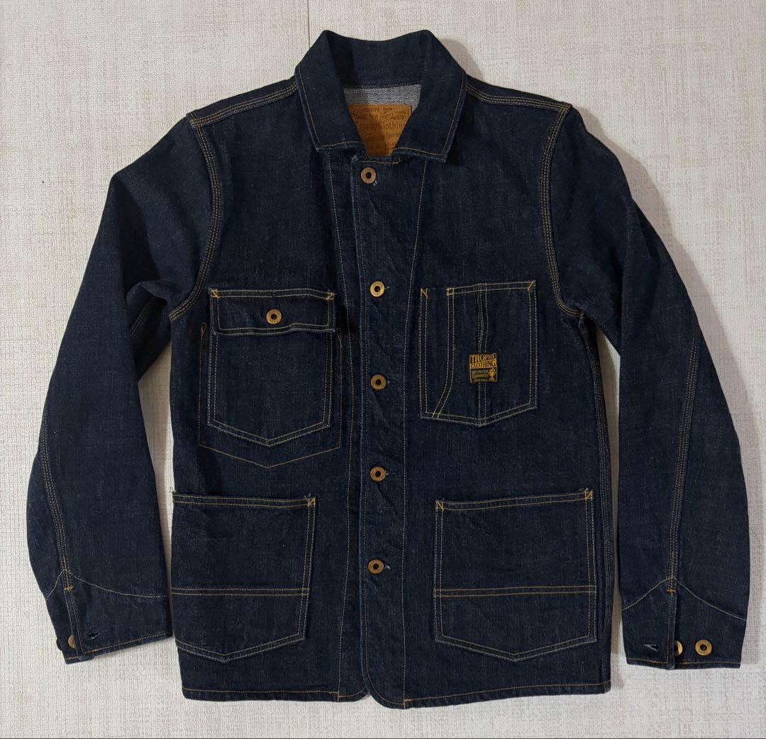 銀輪旅人Trophy Clothing ダートデニムカバーオール