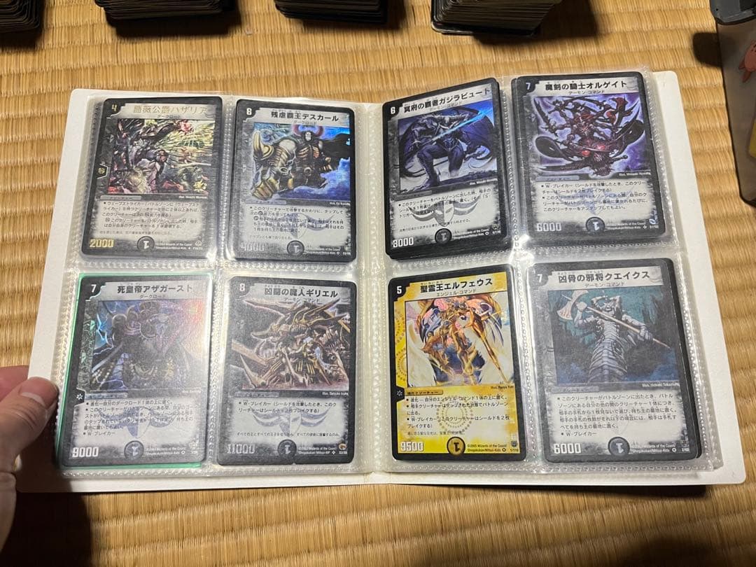 山*嵐様 デュエマ引退品まとめ売り。ロスト・チャージャー4、初期デーモンハンド4