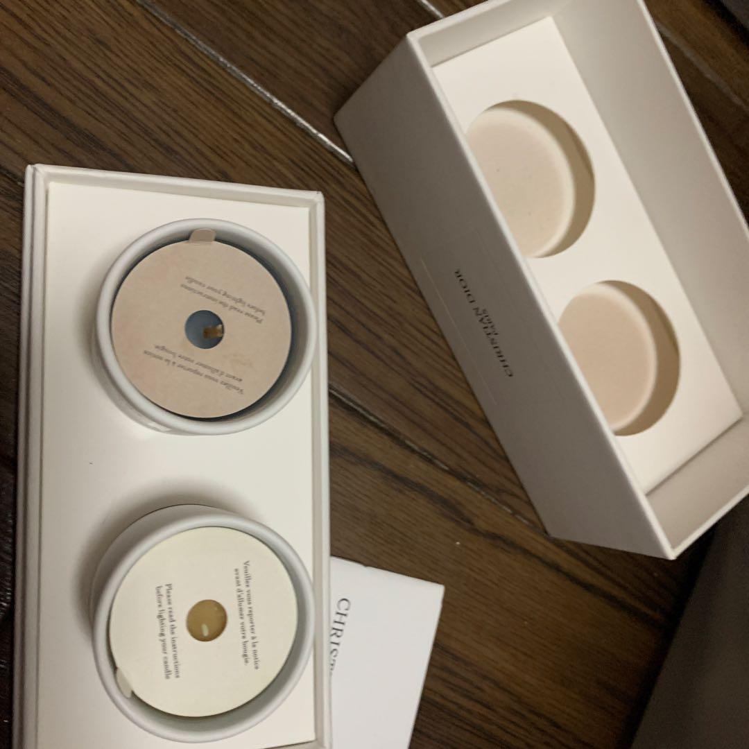 CHRISTIAN DIOR アロマキャンドル 2個入り