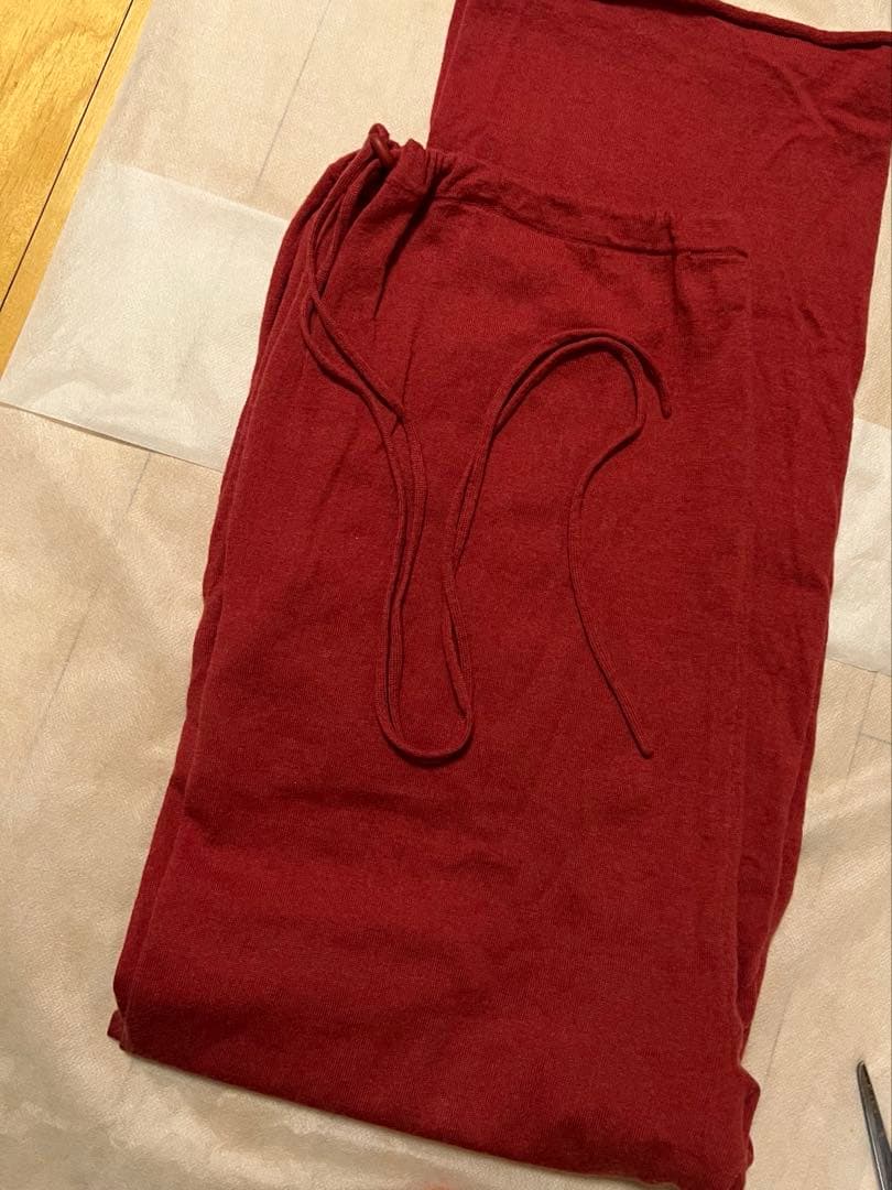 エクストリームカシミヤ judo パンツ 赤　完売