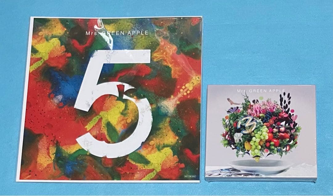 新品未開封 正規品 Mrs.GREEN APPLE 5 初回盤 + メガジャケ